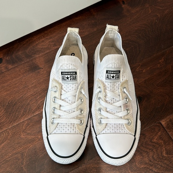 Converse White Women’s All Star’s Chucks Sneakers Casual Shoes Classic Style - Picture 6 of 10
